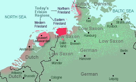 Bangsa Denmark dan Frisia di Jerman